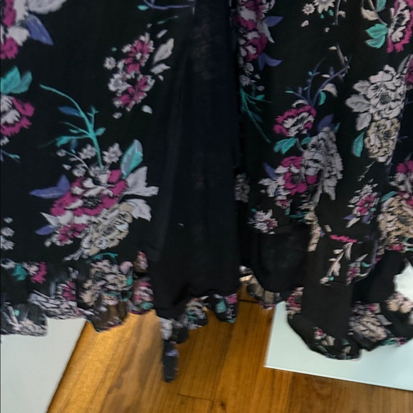 Patrons of Peace Black Floral Maxi Dress - Picture 5 of 8